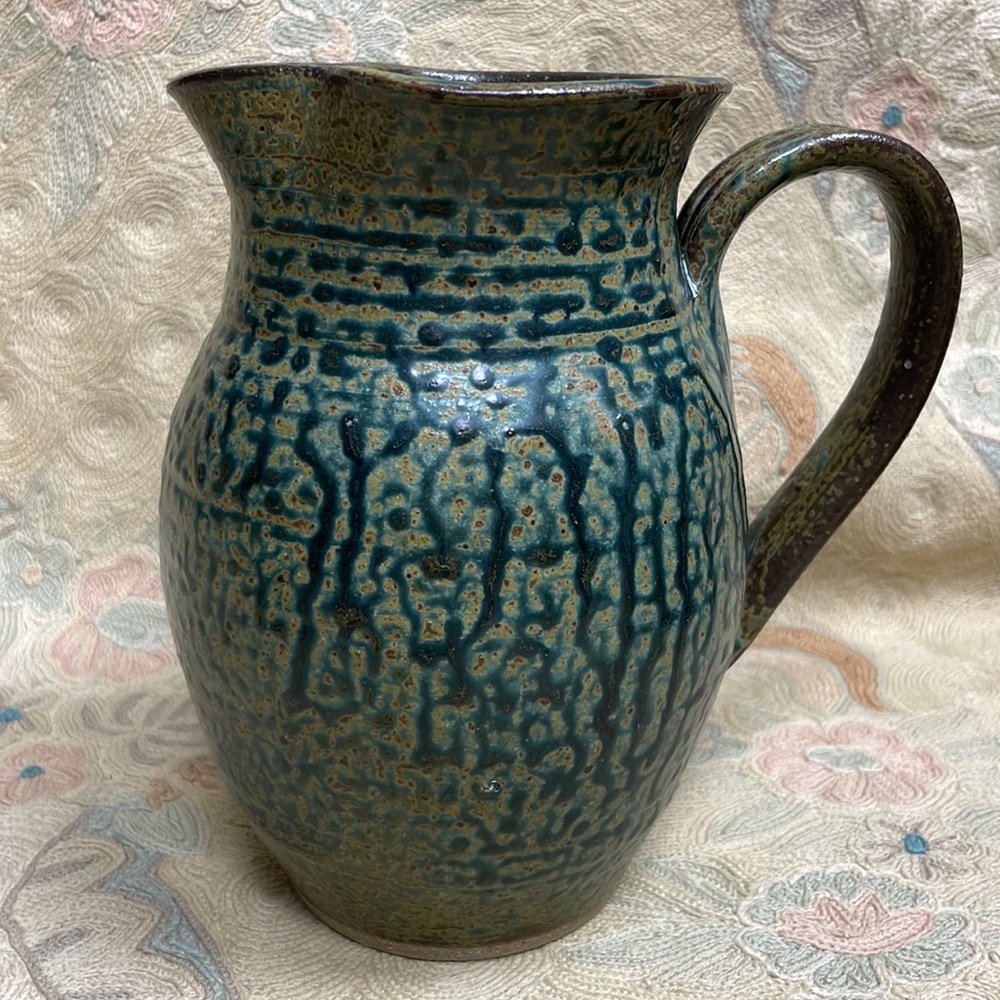 Signed Lantern Hill Pottery Pitcher